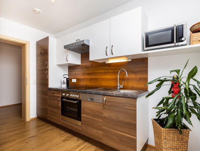 Küche des Appartement Ambiente